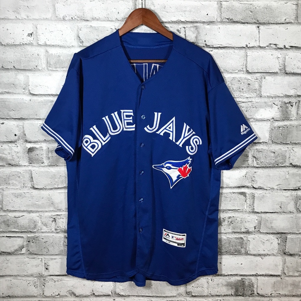 Toronto Blue Jays Josh Donaldson #20 Away Jersey Majestic L/XL